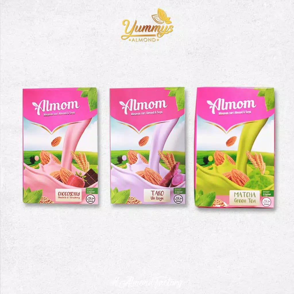 Almom Susu Pelancar Asi 1 Box isi 5 Sachet Beli 4 free 1 Tumbler