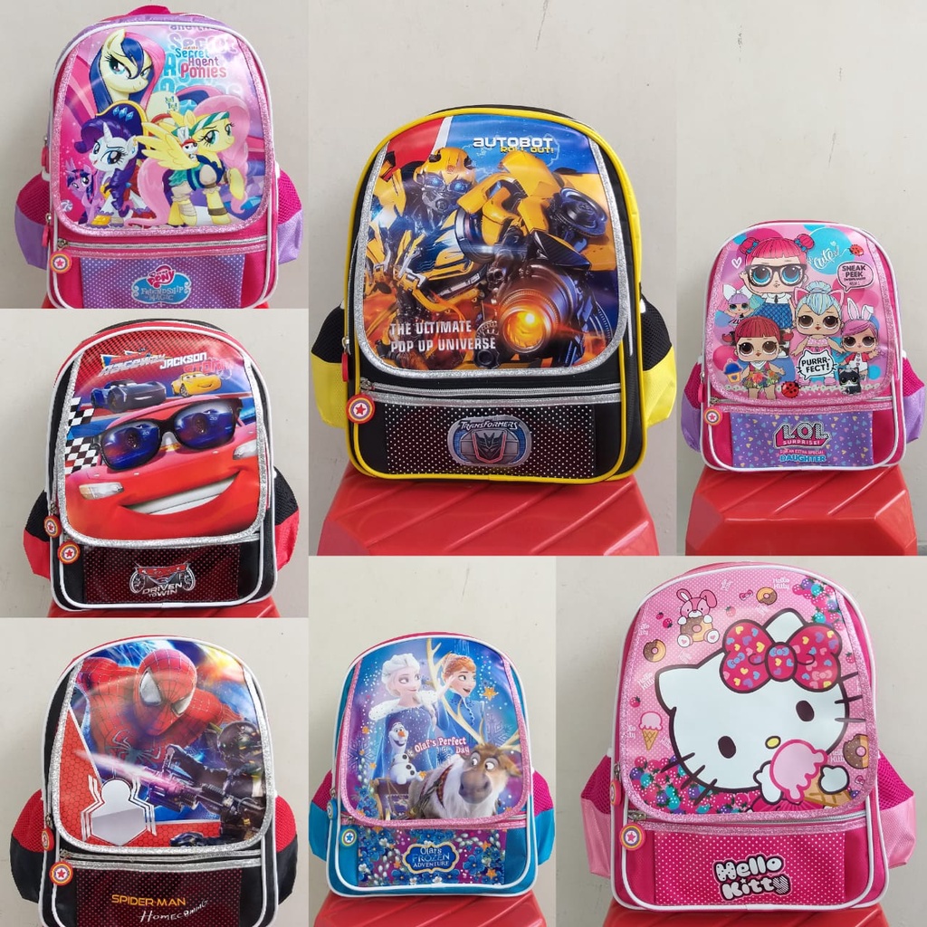 Tas Ransel Anak TK Paud Glitter