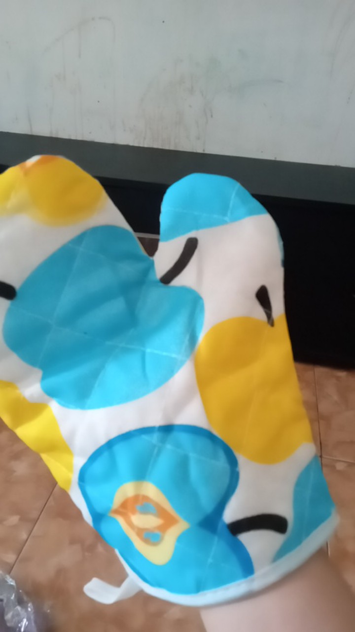 Sarung Tangan Anti Panas Motif Sarung Tangan Dapur Sarung Tangan Oven Kitchen Gloves Microwave
