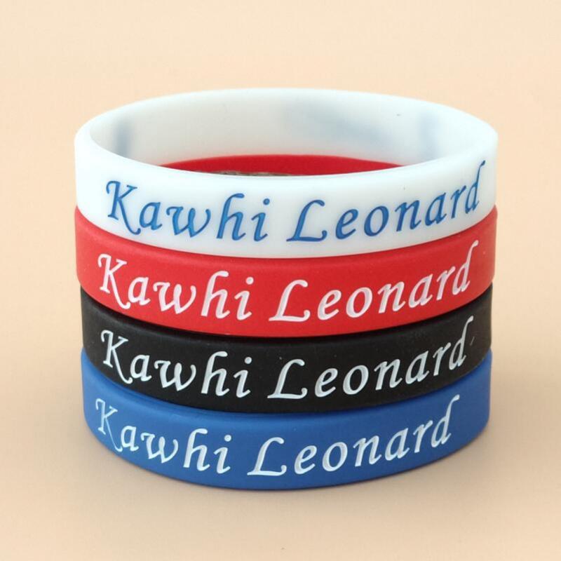 Gelang Tangan Silikon Desain NBA baller Basket star 2 Kawhi Leonard glow in the dark