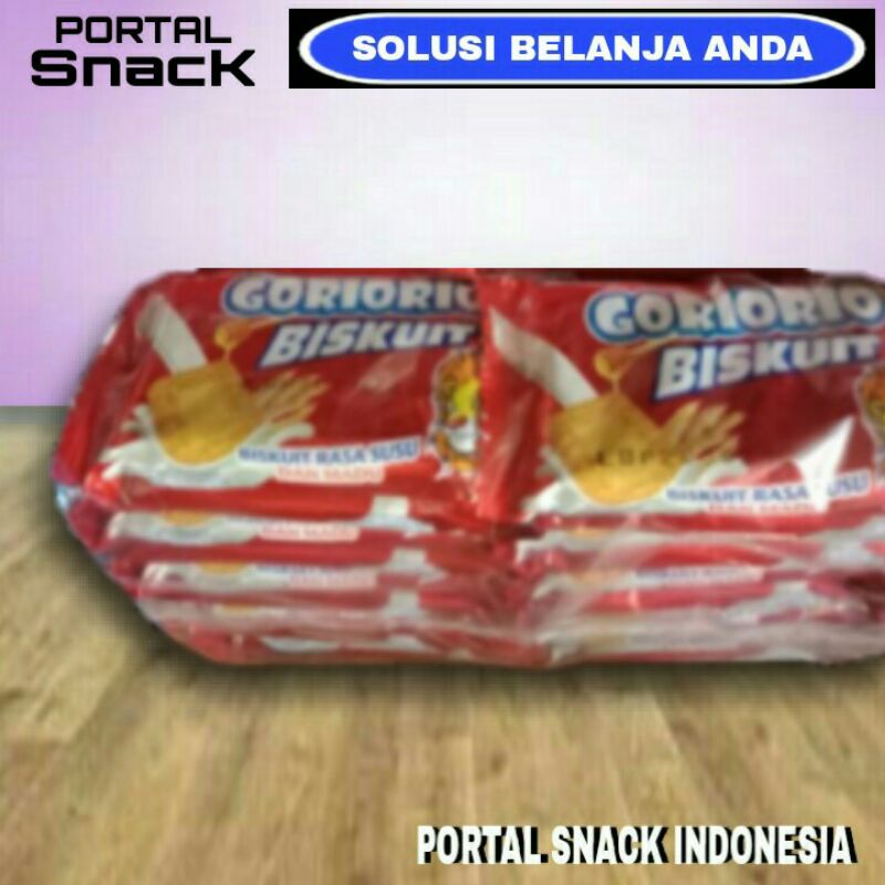 GORIORIO super biskuit biskuat 1 pack isi 20 pcs