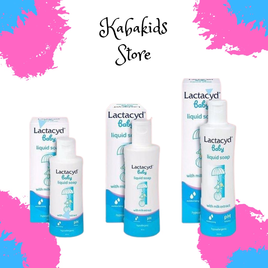 Lactacyd Baby Liquid Soap Body and Hair Wash Lactacyd Kemasan Baru Sabun Bayi - Kabakids Store