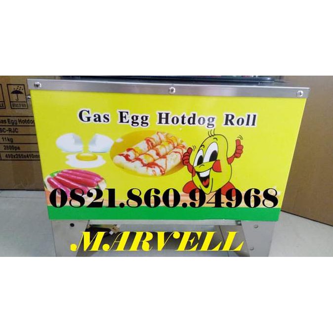Jual Sostel / Sosis Telur / Mesin Sosis Telur Gas 10 Lubang