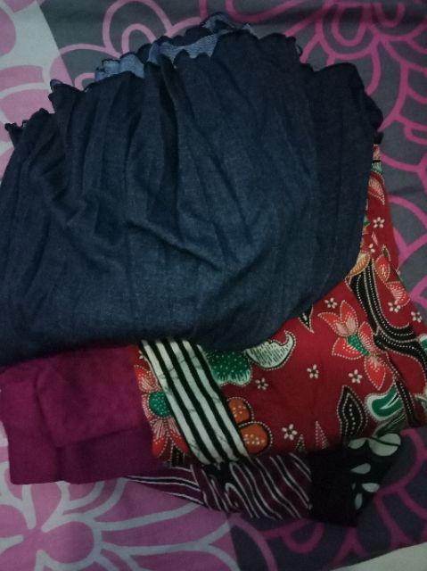 Baju Batik Wanita - Dress Batik Wanita 636 - 493 Red