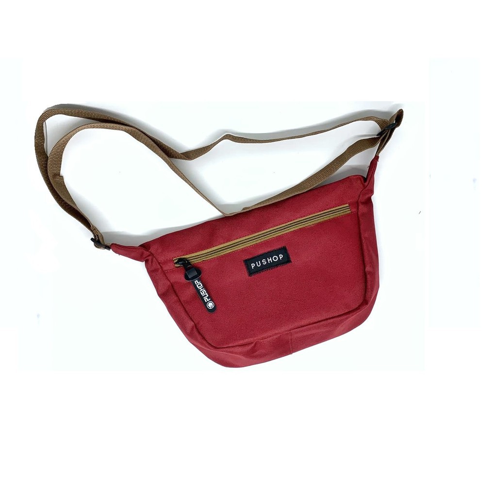 Tas Selempang Mini Pria Wanita PUSHOP AUTHENTIC Dikie Keren