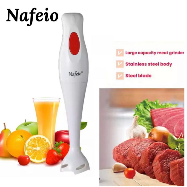 Blender Portable Nafeio Hand Blender Tangan Penggiling daging sayur buah-buah meat mincer chopper