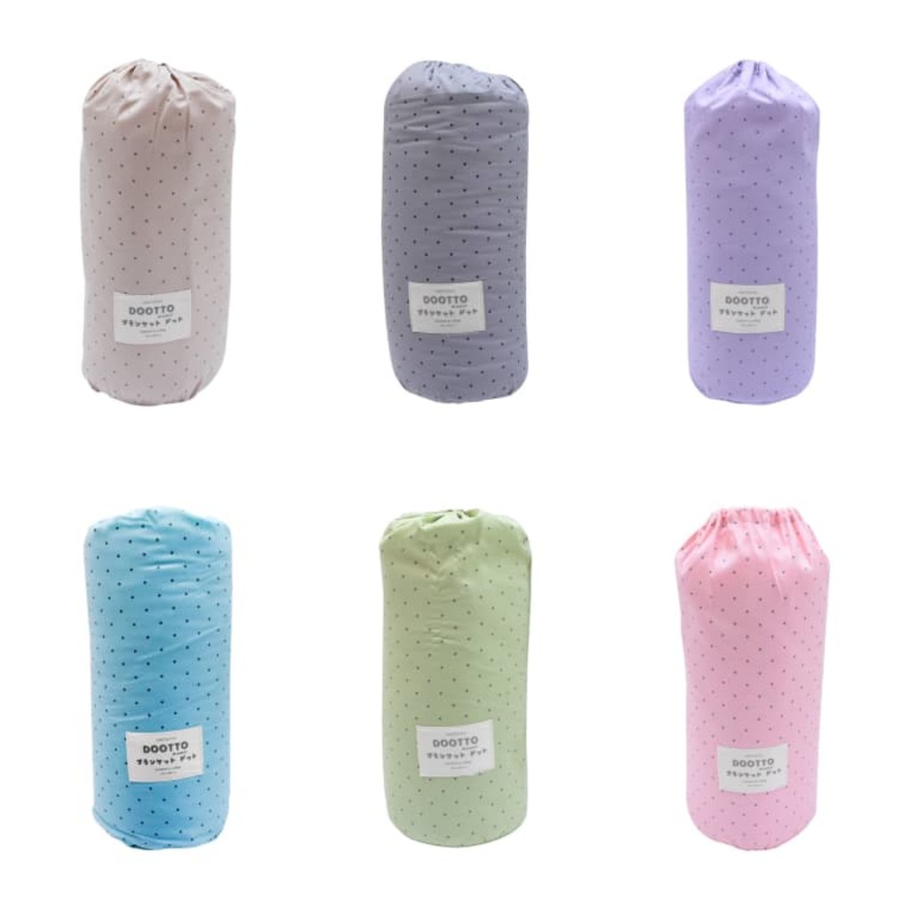 (Matahara) Informa Selimut Bed Cover Dootto MARSHMALLOW, Size 150x200-2