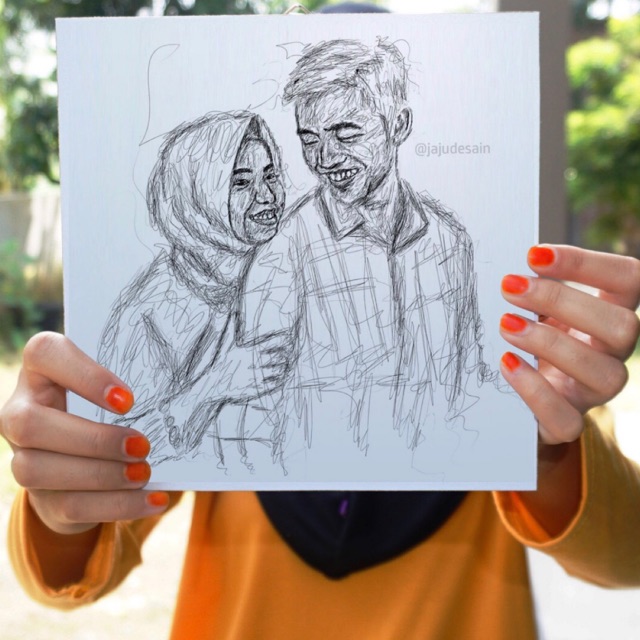 

Scrible Art 20x20 cm untuk Hadiah | Kado | Gift | Pajangan Dinding
