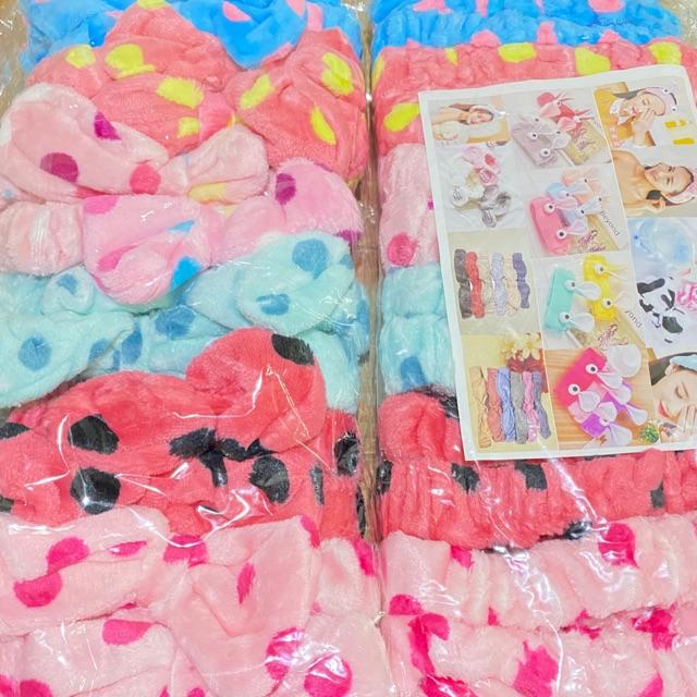 BANDANA MANDI HEADBAND BANDO PITA KUPING-PITA KECIL