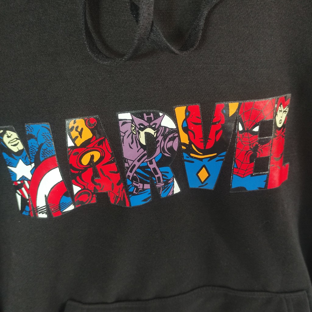 SWEATER HOODIE PULL BEAR MARVEL TERLARIS