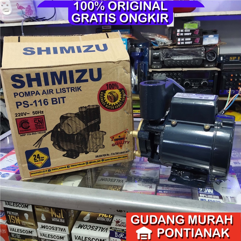 Pompa Air Shimizu 125 watt PS 116 BIT