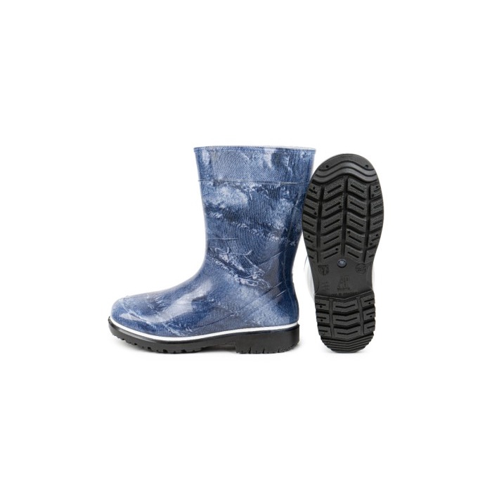 Sepatu Boot Anak AP BOOTS 2012 BLUE JEAN - Sepatu Boot Karet