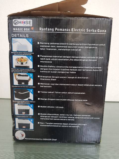 Pemanas, Rantang Uap, Steamer Merek Hose