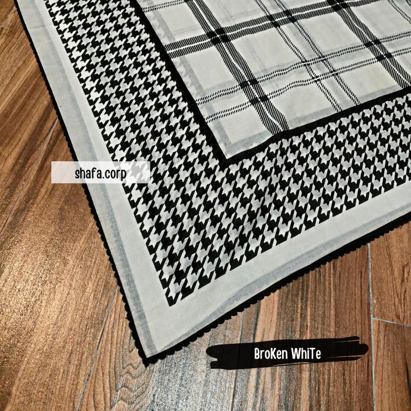 HIJAB SEGI EMPAT VOAL NEW HOUNDSTOOTH SERIES