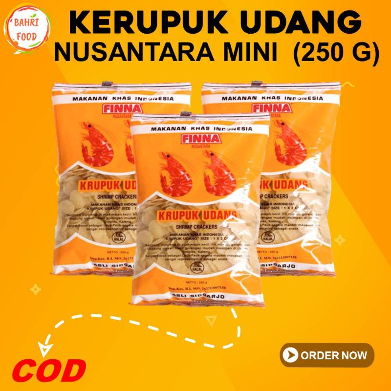 

KERUPUK UDANG NUSANTAR MINI 250 GR