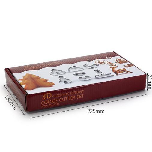 

Christmas 3D series Cookies Cutter large