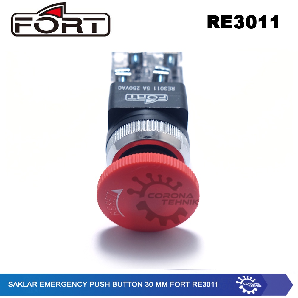 Fort RE3011 - Emergency Push Button 30 mm - Saklar