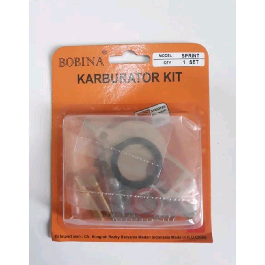 reparkit spuyer set untuk karburator vespa sprint