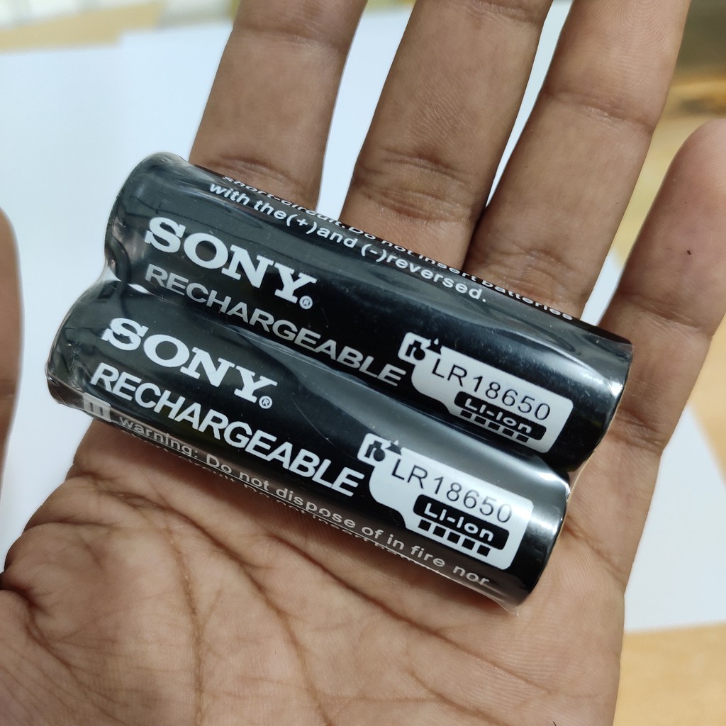 TERBAIK BATERAI SONY 6800 mAh 18650 BATERAI SENTER POLICE SWAT ISI ULANG RATA