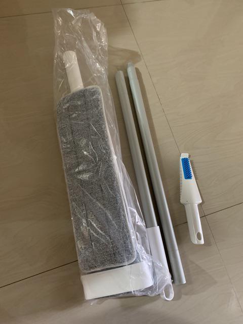 1kg Alat Pel Lantai 1 Gagang Sekaligus Sapu / Dont Touch Mop Elite Neo Haus Neohaus Lap Microfiber