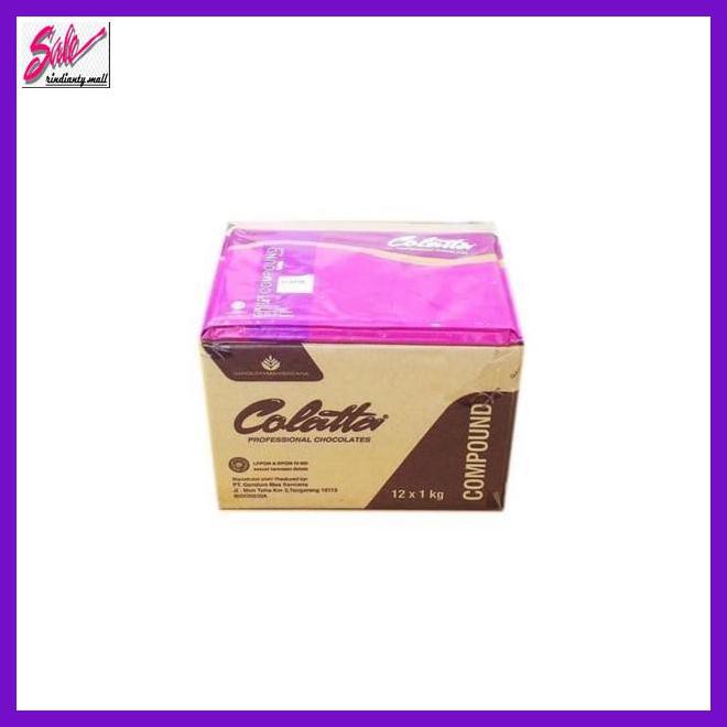 

SAKMACOKLAT- CHOCOLATE COMPOUND COLATTA KEMASAN 1KG -MAKANAN-MINUMAN.
