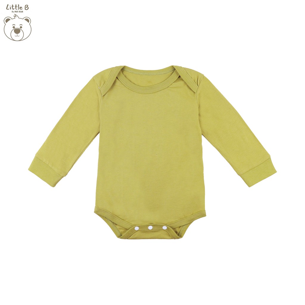 Little B By MacBear Jumper Bayi Unisex Basic Collection Little Boly Newborn - 12 bulan-3