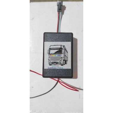Modul strobo wave animasi bendera