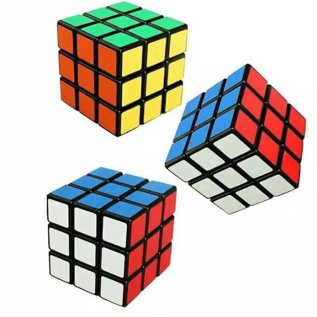 Mainan Asah Otak Rubik Kubik 3x3 Kantong Mainan edukasi | yanna866