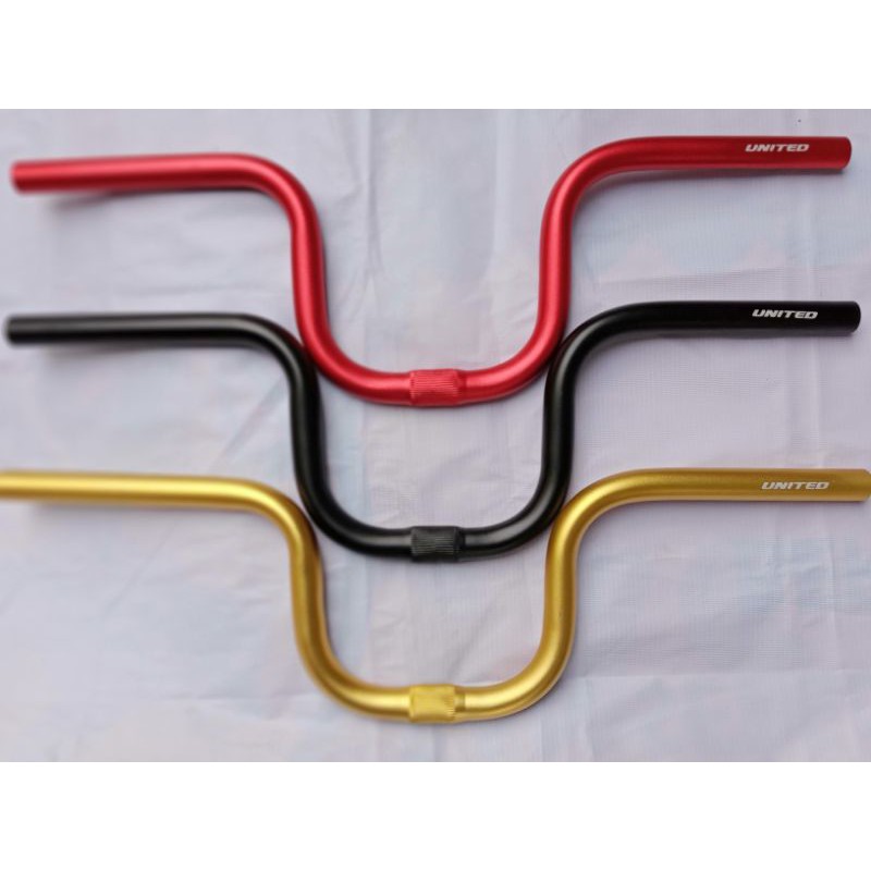 Handlebar united alloy 25.4 warna stang sepeda lipat