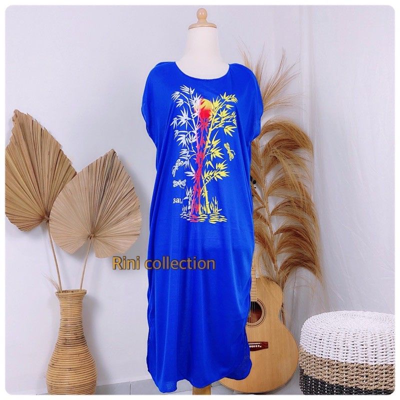 ￼Daster Dress Bali Motif Bambu