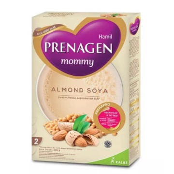 PRENAGEN Almond Prenagen lova  Mommy Susu Almond Soya Box - 200gr susu hamil