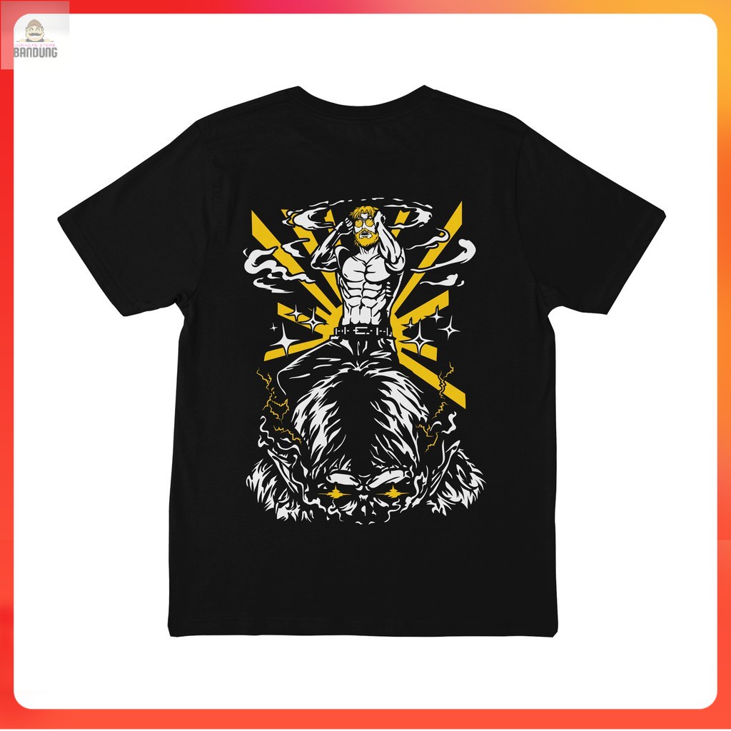 BRS Kaos Zeke Yeager Beast Titan / Kaos Anime / Kaos Attack On Titan / Kaos Jepang