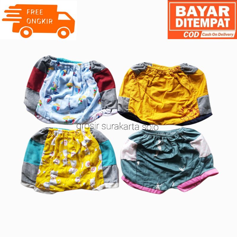 Celana Ompol Bayi 12 pc 1 lusin