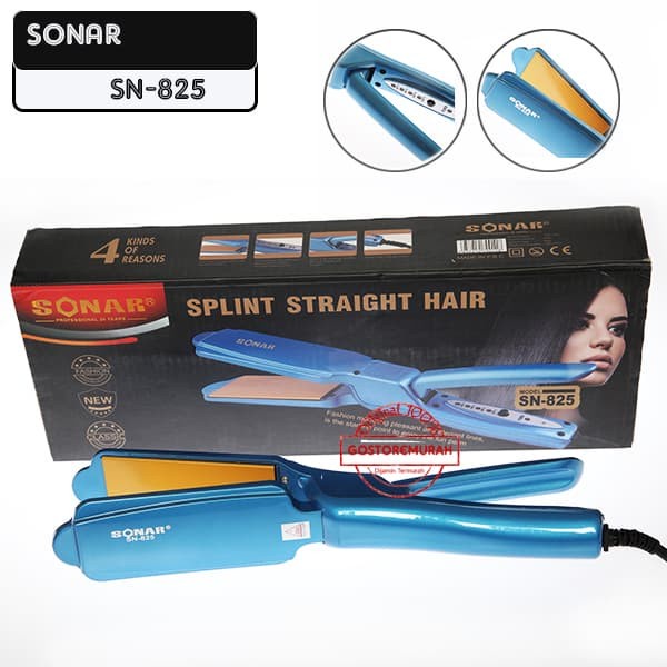 COD Catokan Rambut Sonar SN 825 Splint Straight Hair//CATOKAN PELURUS RAMBUT SONAR SN-825 TERMURAH