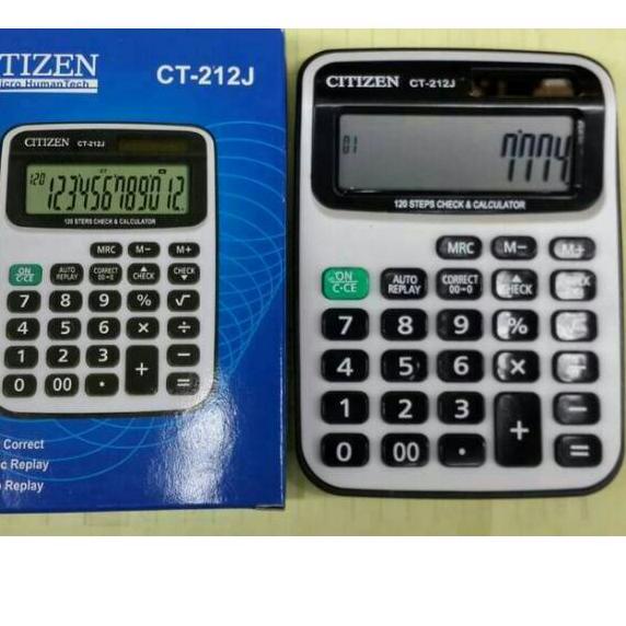 

Terlaris Citizen CT-212J 12 digit Kalkulator # Product & High Quality ~