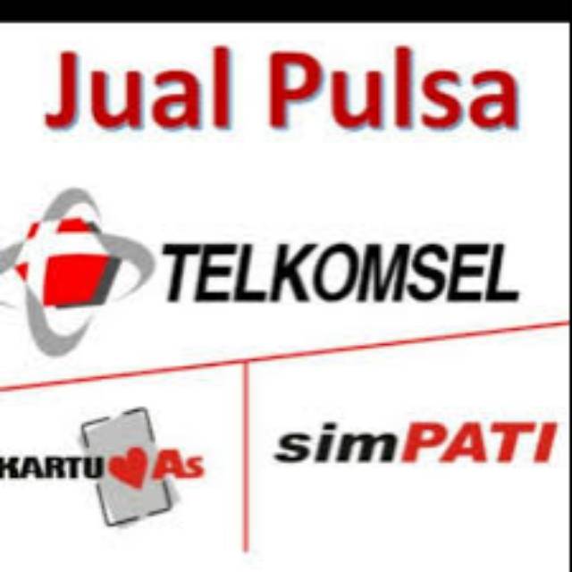 Pulsa Telkomsel seribu 2ribu 3ribu