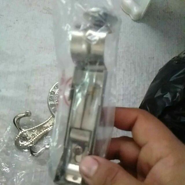 Bracket Rel Silver / Penyangga Rel