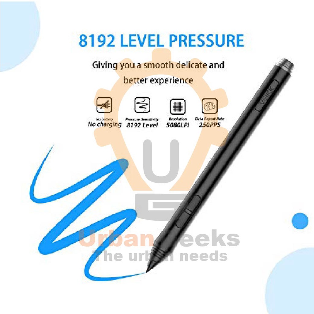 PEN Drawing Tablet Veikk P002 Passive Stylus Pen for A50 A15 Repalcement