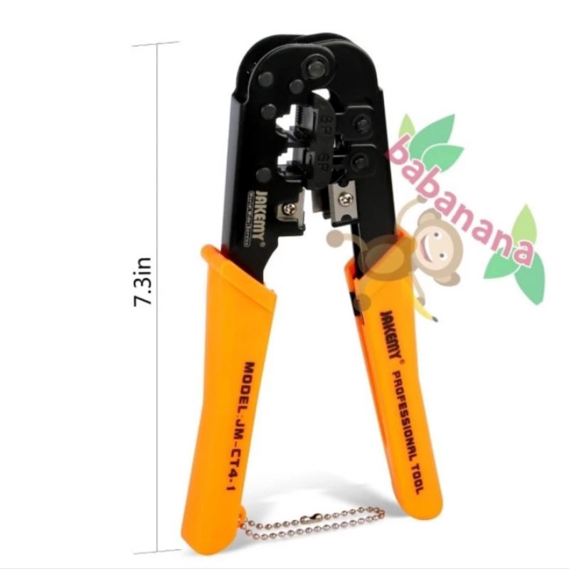 Jakemy crimping tool JM-CT4-1 lan kabel rj45 alat krimping cable tang