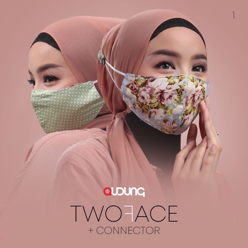 Masker TwoFace by Qudung