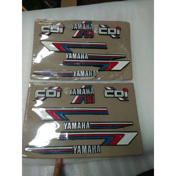 TOP Limited emblem set yamaha v80 cdi