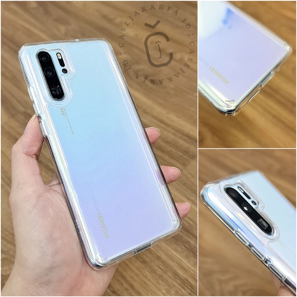 IPHONE 7 PLUS 8 PLUS X XS XR XS MAX IPHONE 12 MINI 11 11 PRO 11 PRO MAX - CLEAR TPU + ACRYLIC CASE Bening Transparan Premium