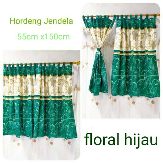 Gratis Ongkir-Gorden Jendela Starmoon, Motif bunga dan Karakter Uk 55x150cm