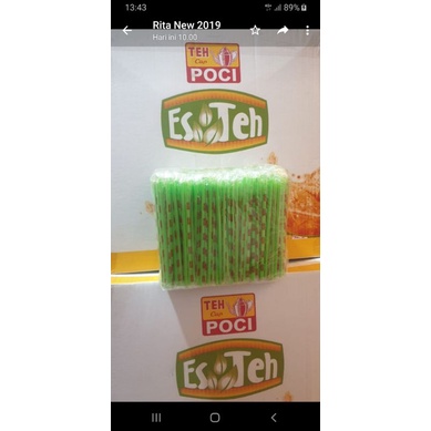 SEDOTAN POCI (HIJAU) 1 pak dgn berat 500 gram,Asli 100%