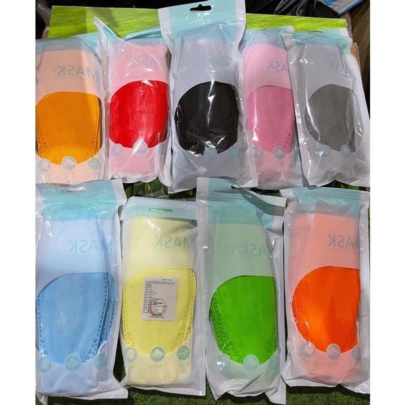 10Pcs KF94 EVO Warna Tali Senada Tebal Dewasa 4PLY IMPORT High Quality IDOL K-POP KPOP BTS BT21