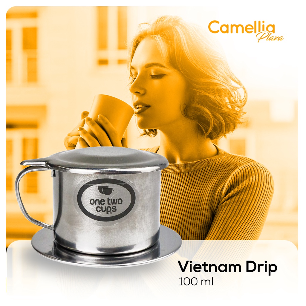 Vietnam Drip Stainless Alat Saring Kopi Tetes Coffee Drip Pot Stainless Steel