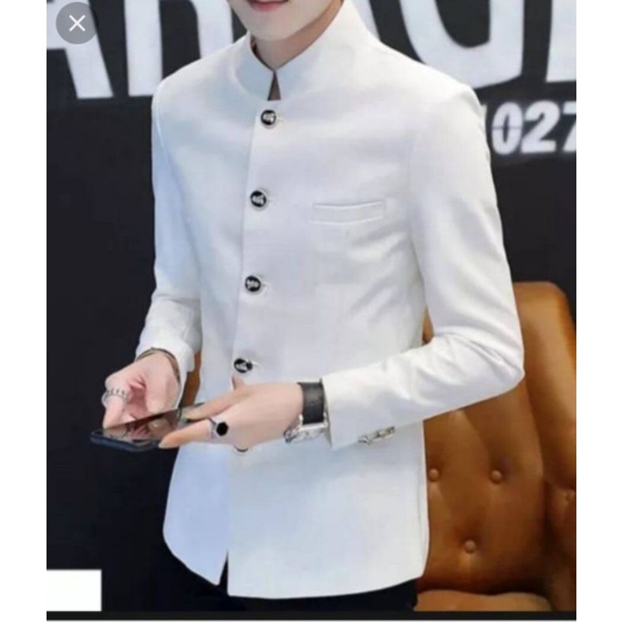 JASKO JAS KOKO POLOS PREMIUM PRIA DEWASA, JASKO MANDARIN BERKUALITAS, BAHAN TEBAL+LEMBUT