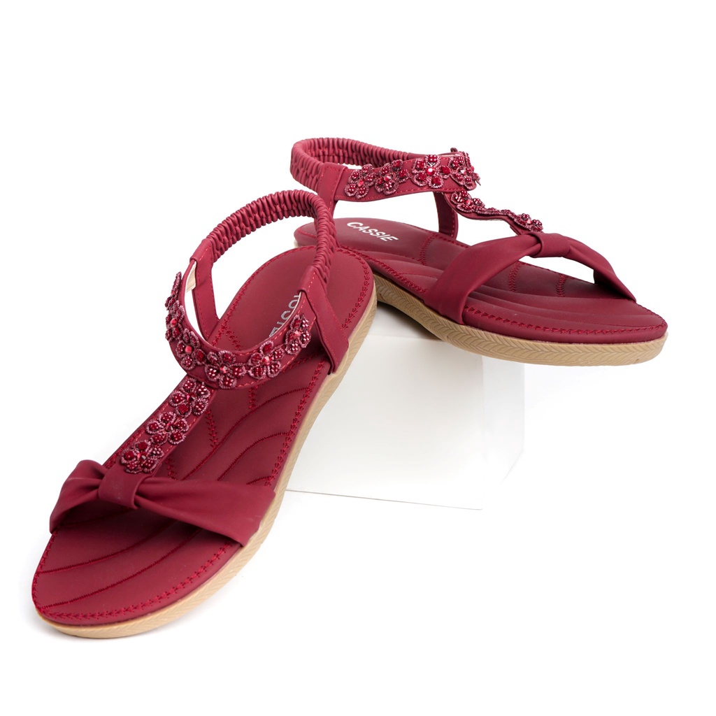 GSW Sendal Wanita Import Fashion Sandal Wanita flat ( 3050-5 )