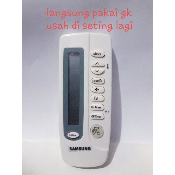 REMOT AC SAMSUNG LAMA
