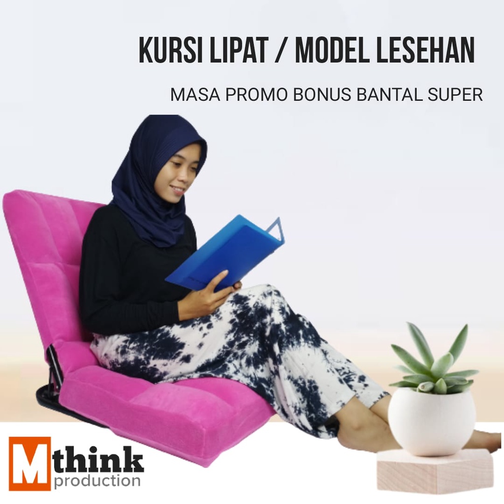 Sofa lesehan sofa arab misnad kursi belajar kursi gaming lipat  minimalis free bantal original murah
